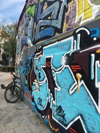 Murals in der Tumblingerstraße - September 2019
