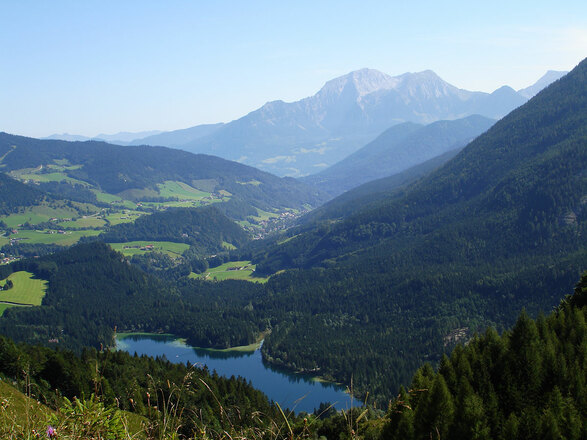 Blick auf Hintersee