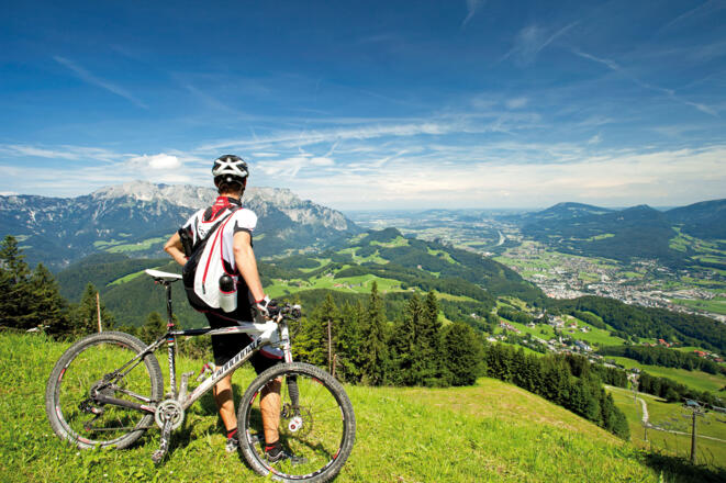 Blick vom Zinkenkogel Richtung Salzburg
