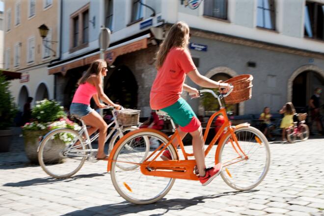 Radfahren in Hallein