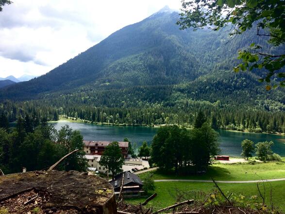 Blick zum Hintersee.