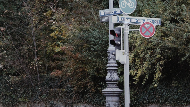 Straßenschild Brienner Straße