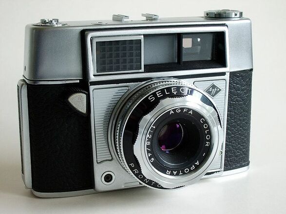 Kamera "Selecta" der Firma Agfa