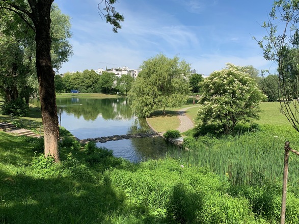 Wasserlauf im südöstlichen Teil des Sees