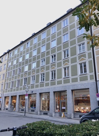 An dieser Stelle befand sich das Haus von Johann Jäger und seiner Familie