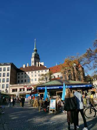 Viktualienmarkt und Bude