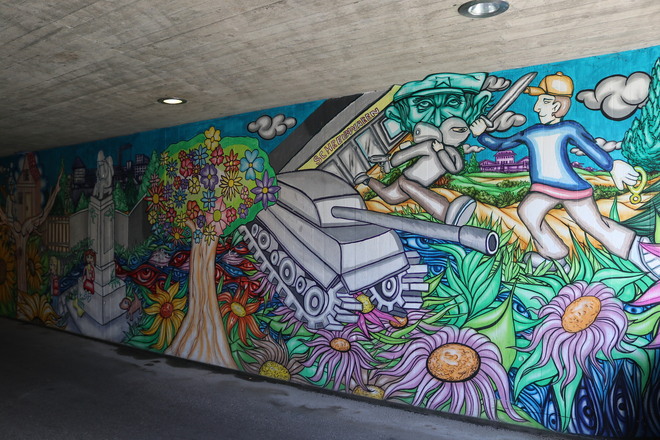Kunstprojekt Stadtlichtung