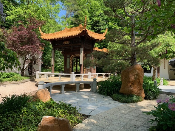 Eingang des chinesischen Gartens