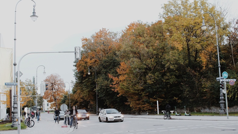 Brienner Straße in Richtung Karolinenplatz