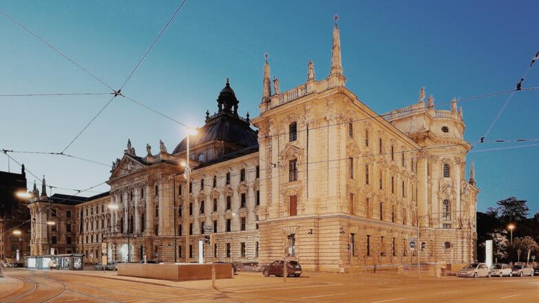 Justizpalast München - Vorderansicht