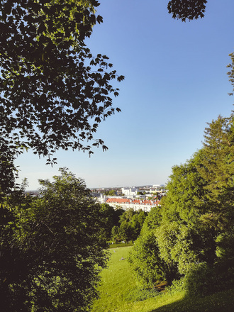 Aussicht vom Luitpoldhügel Richtung Norden