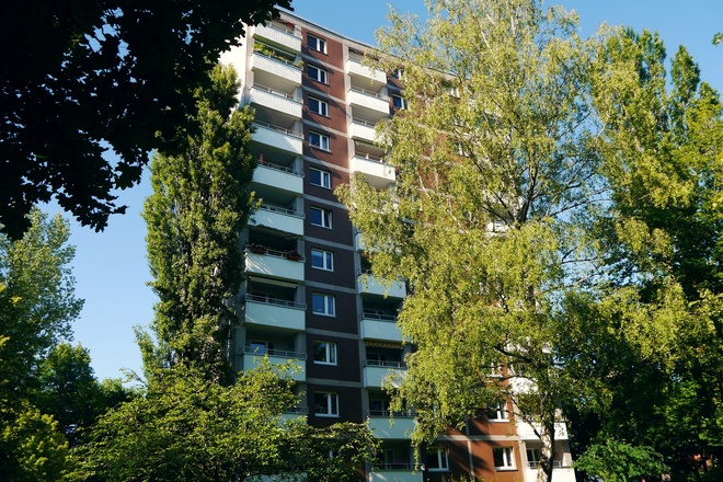 Plattenbau der Parkstadt Bogenhausen