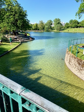 Mollsee rechts der Brücke