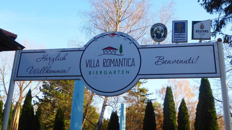 Villa Romantica - Italienisches Restaurant mit Biergarten und Selbstbedienung im Sommer