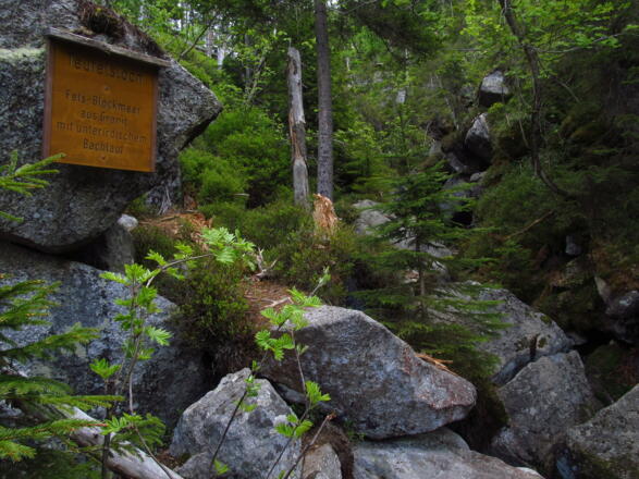 Teufelsloch am Goldsteig
