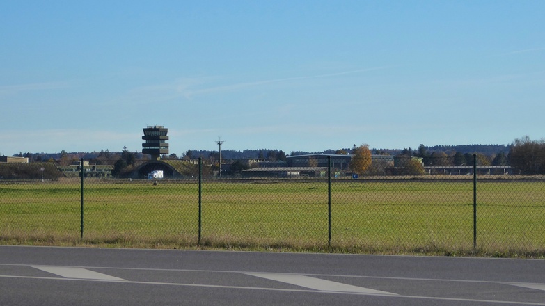 Blick auf Flugfeld Fliegerhorst