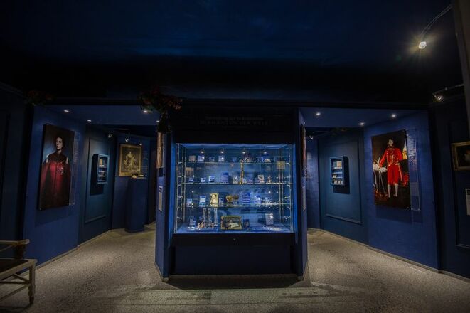 Diamantensammlung im Kristallmuseum Riedenburg