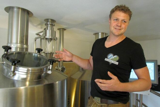 Braumeister vom Pillmeier Bräu in Langquaid