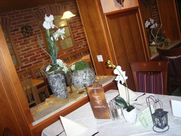 Gastraum im Gasthaus Paulus in Neustadt an der Donau im Hopfenland Hallertau