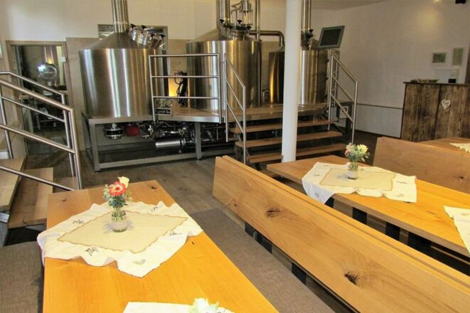 Sudhaus und Bräustüberl im Pillmeier Bräu in Langquaid