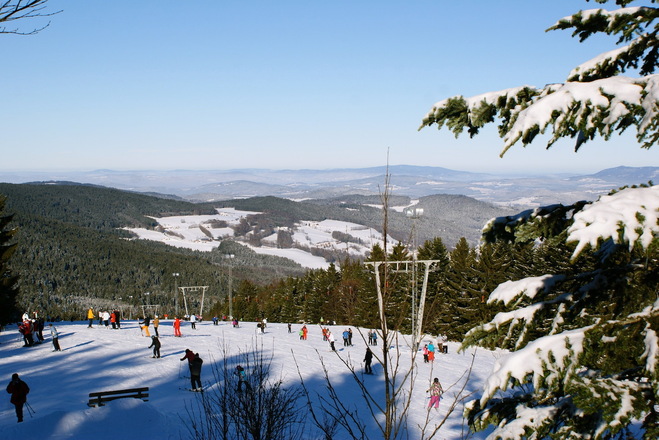 Piste, Lifte und Fernsicht