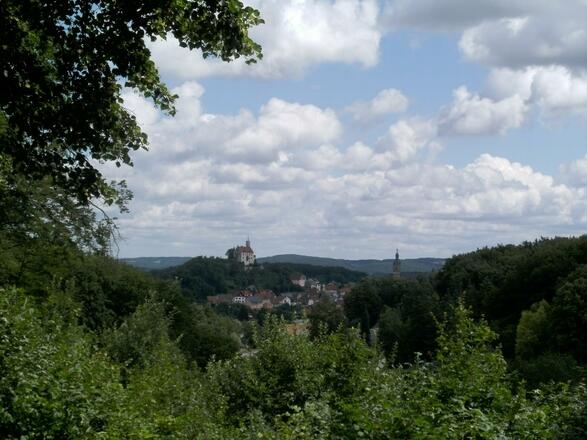 Gößweinstein mit diversen Aussichtspunkten im Ort