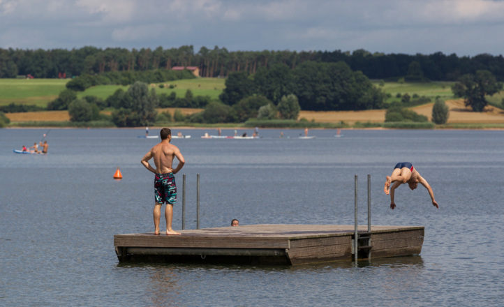 Badestrand/Badeinsel Birkach
