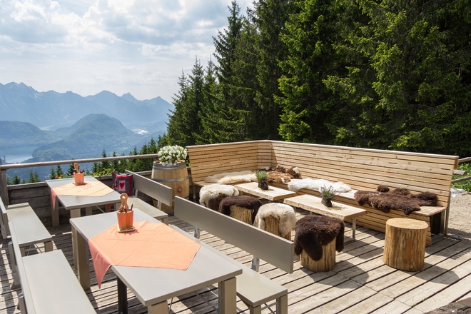 Logenplatz am Tegelberg