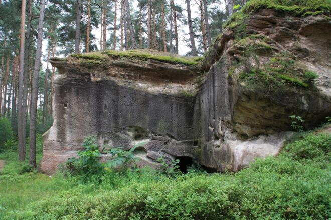 Teile des Historischen Steinbruchs