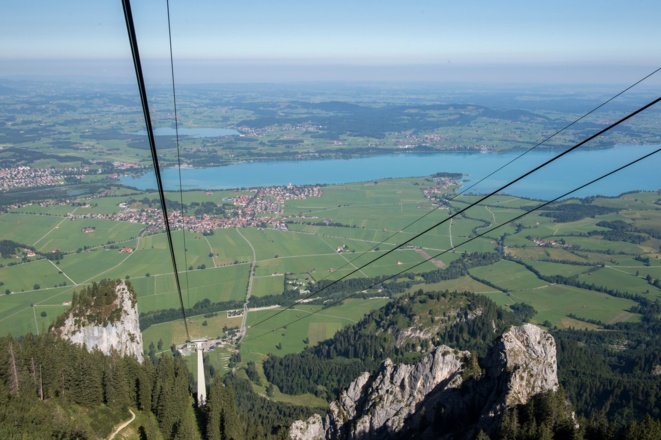 Blick auf den Forggensee