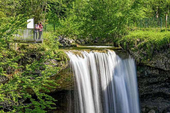 Scheidegger Wasserfälle - Aussichtsplattform