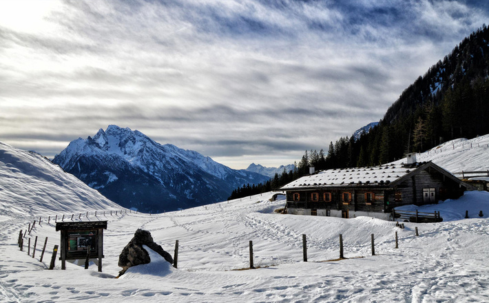 Die Mordaualm im Winter