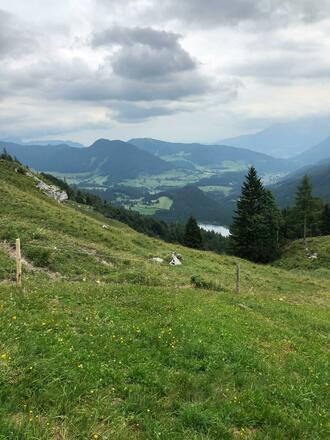 Blick auf den Hintersee