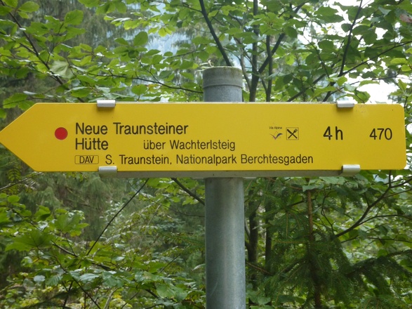 In diese Richtung starten