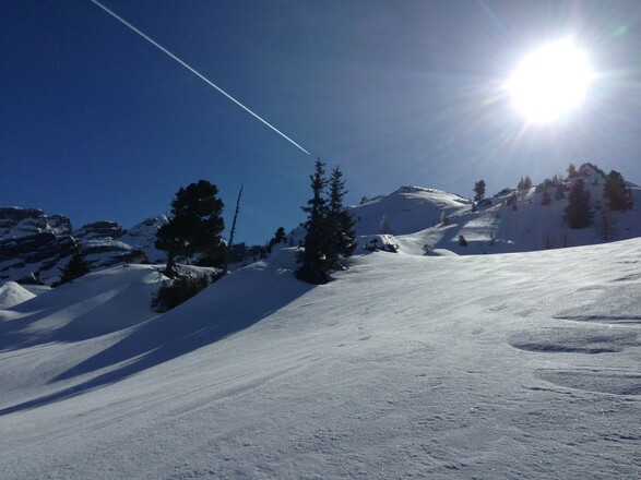 Kammerlinghorn Aufstieg Blick Karkogel