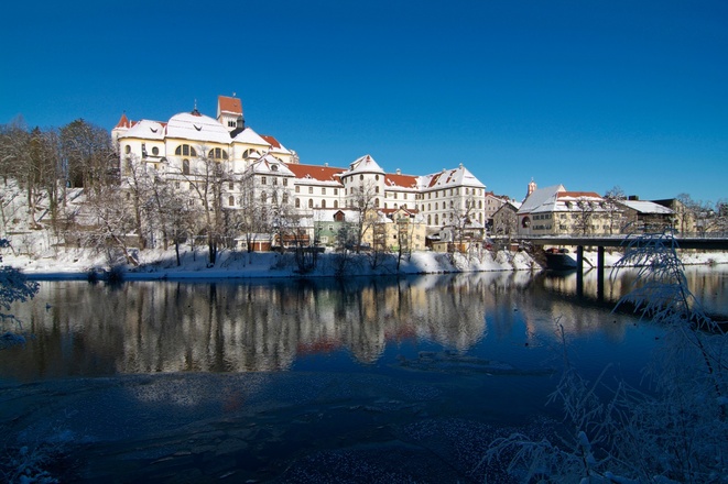 Kloster St. Mang am Lech im Winter