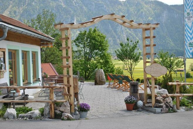 Wirtshaus Rauschbergblick Zugang Terrasse