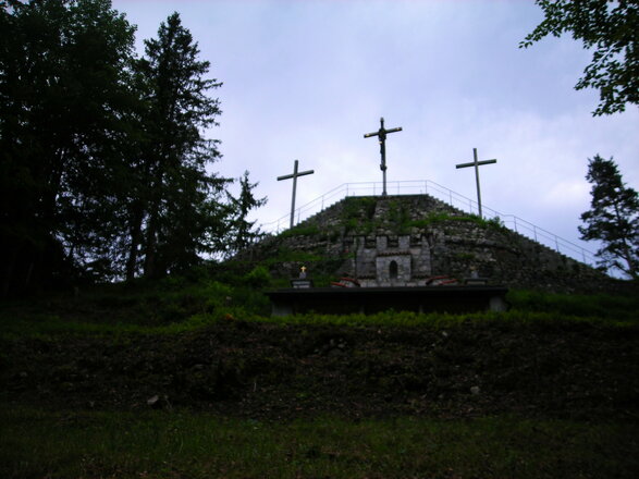 Aussichtsanlage von unten