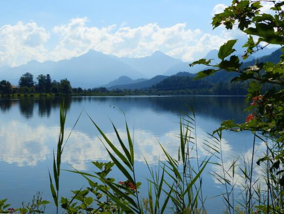 Der Weißensee bei Füssen
