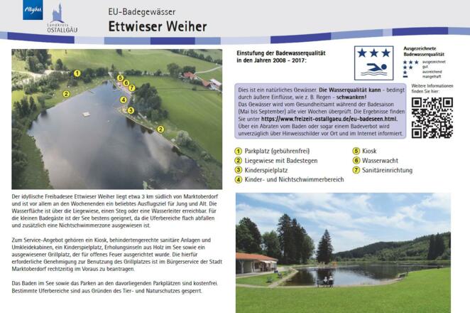 Infotafel Ettwieser Weiher