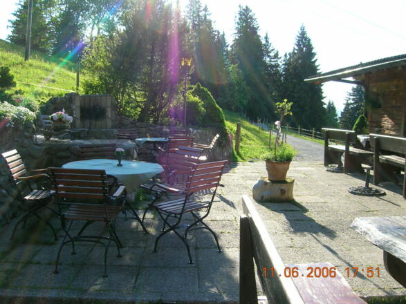 Kronenhütte Terrasse