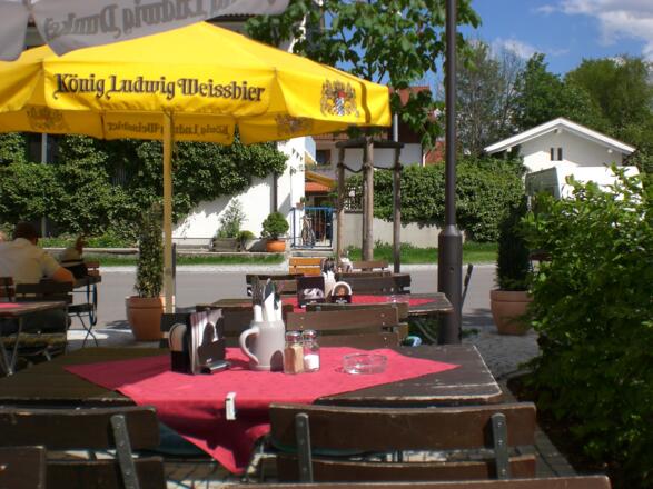Brauerei-Gasthof Bären, Biergarten