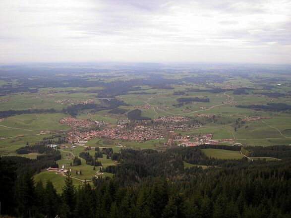 Blick von der Alpspitze