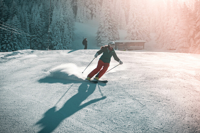 Skifahren im Skizentrum Pfronten