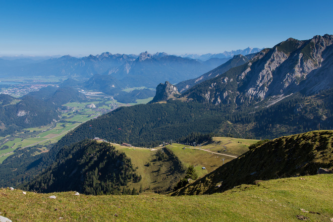 Wandergebiet Hochalpe auf dem Breitenberg