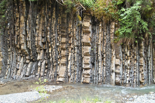 Flyschaufschluss im Röthenbachtal
