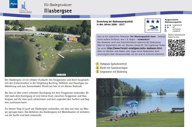 Infotafel Illasbergsee
