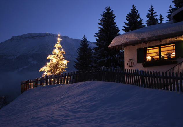 Milchhäusl im Winter