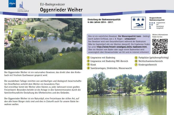Infotafel Oggenrieder Weiher