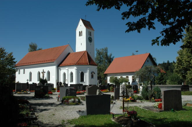 Kirche St. Wolfgang in Blöcktach